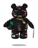 SPRAYGROUND® BACKPACK JAMES FLAGS MONEY BEAR BACKPACK
