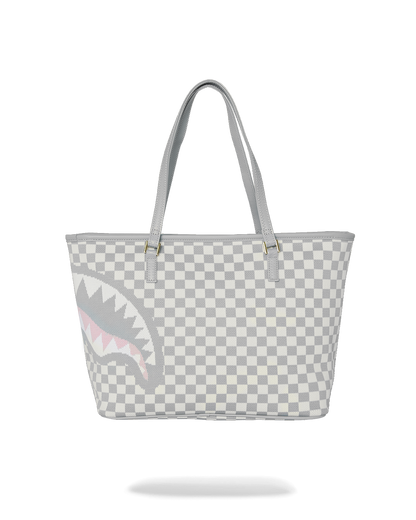 SPRAYGROUND® TOTE KNIT SHARKS IN PARIS IN CREAM TOTE