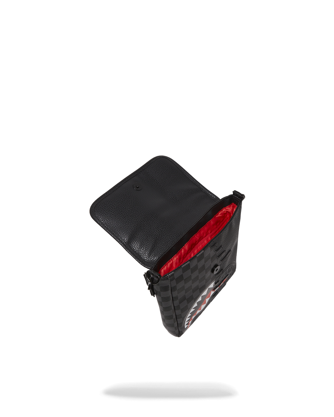 SPRAYGROUND® SLING UNFINISHED SHARK MESSENGER SLING BAG