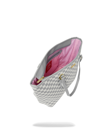 SPRAYGROUND® TOTE KNIT SHARKS IN PARIS IN CREAM TOTE