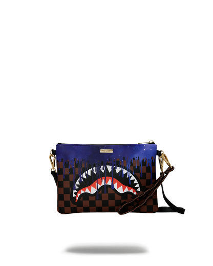 SPRAYGROUND® POUCHETTE LOST IN SPACE DRIP CROSSOVER CLUTCH