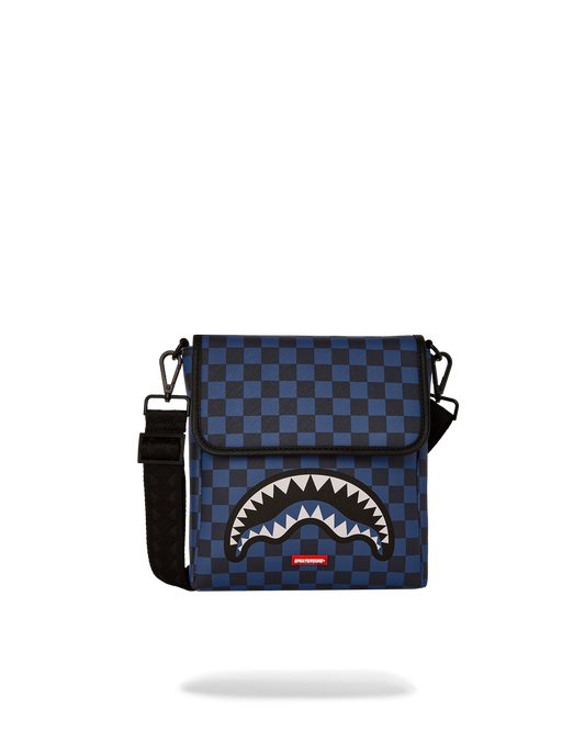 SPRAYGROUND® SLING MIDNIGHT MAGIC SHARKS IN PARIS MESSENGER SLING BAG