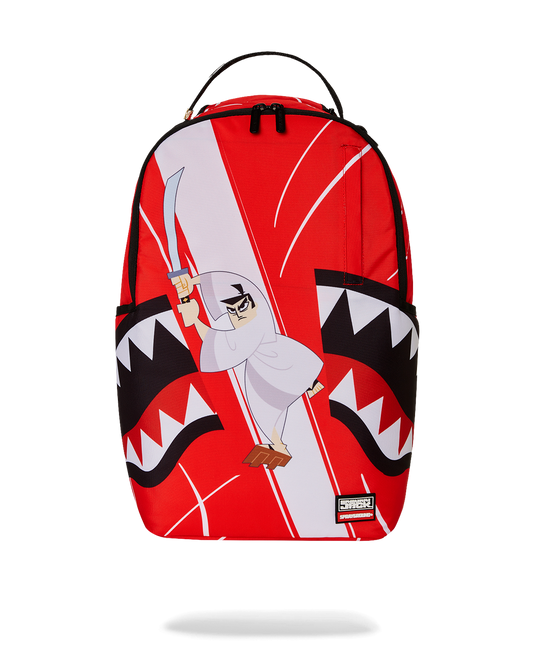 SPRAYGROUND® BACKPACK SAMURAI JACK SHARK MOUTH SLICE DLXR BACKPACK