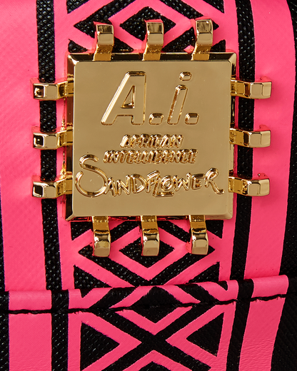 SPRAYGROUND® BACKPACK A.I. AFRICAN INTELLIGENCE PRIDE AND POWER BACKPACK - SANDFLOWER COLLAB