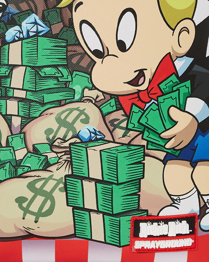SPRAYGROUND® BACKPACK RICHIE RICH AND DOG MONEY REVEAL DLXSV BACKPACK
