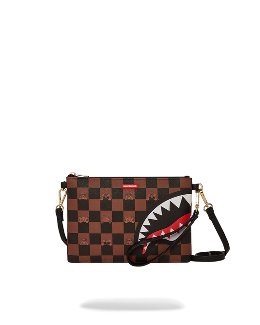 SPRAYGROUND® POUCHETTE THE HIDEOUT CROSSOVER CLUTCH