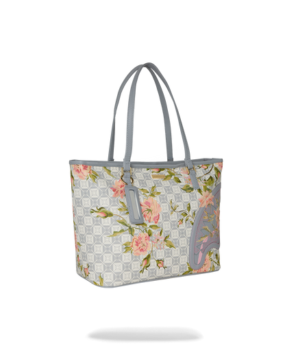 SPRAYGROUND® TOTE A.I. AFRICAN INTELLIGENCE ELEGANT ENERGY TOTE - SANDFLOWER COLLAB