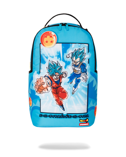 SPRAYGROUND® BACKPACK SUPER SAIYAN BLUE GOKU AND VEGETA