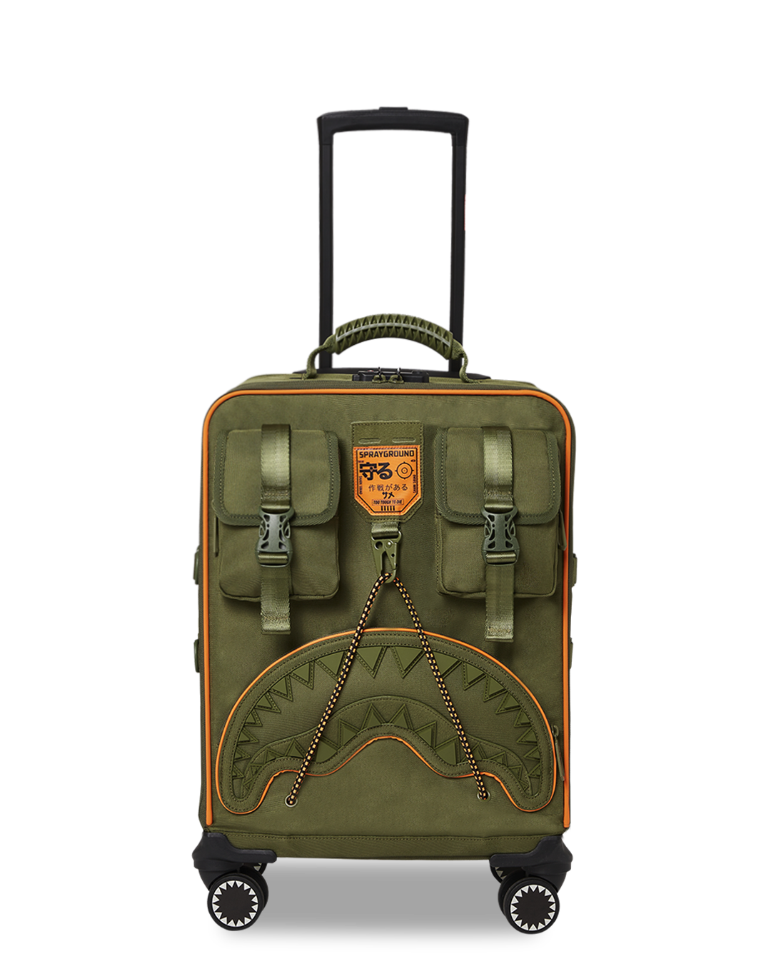 SPRAYGROUND® LUGGAGE SPECIAL OPS SHARK SQUAD CARRY-ON LUGGAGE