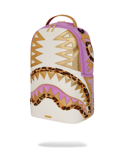SPRAYGROUND® BACKPACK A.I. AFRICAN INTELLIGENCE PARADIGM OF THE PYRAMID BACKPACK - SANDFLOWER COLLAB