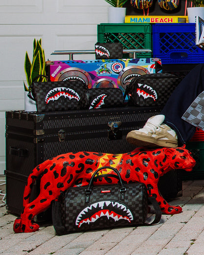 SPRAYGROUND® DUFFLE SHARKS IN PARIS THUNDERDRIP MINI DUFFLE