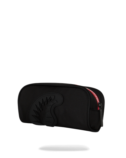 SPRAYGROUND® POUCH PRINTED ZIPPER SHARK POUCH