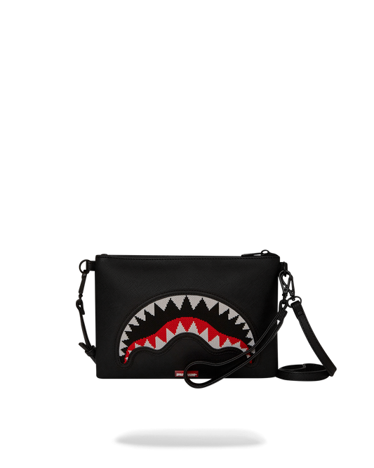 SPRAYGROUND® POUCHETTE KNIT COMMANDER CROSSOVER CLUTCH