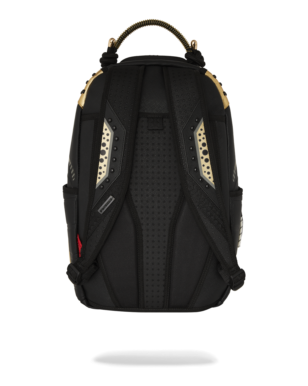SPRAYGROUND® BACKPACK A.I. AFRICAN INTELLIGENCE SHARKS OF THE GOLD OCEAN BACKPACK - SANDFLOWER COLLAB