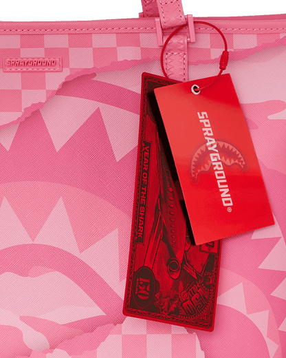 SPRAYGROUND® TOTE PINK 3AM RIPTIDE TOTE