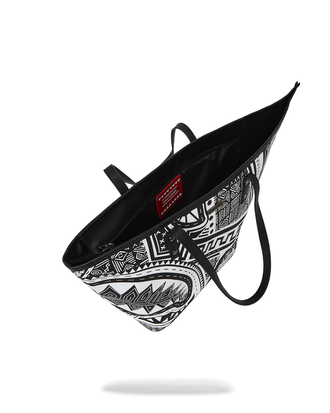 SPRAYGROUND® TOTE A.I. AFRICAN INTELLIGENCE THE SKYHAWK WING TOTE - SANDFLOWER COLLAB